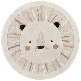 Tappeto per bambini color crema ø120 cm Clown – Universal