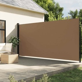 Tenda Da Sole Laterale Retrattile Tortora 220x600 Cm /