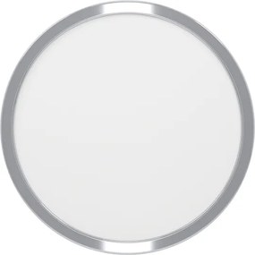 Eglo 901764 - Plafoniera LED per bagno FUEVA LED/14,2 W/230 V Ø27,8 cm IP44 cromo