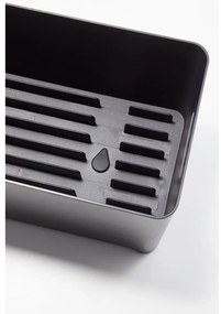 Vassoio di raccolta Yamazaki nero Tower - YAMAZAKI