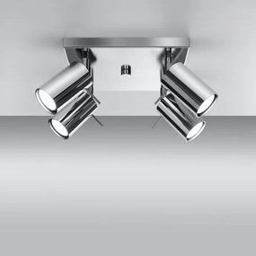 Sollux SL.0730 - Faretto RING 4xGU10/10W/230V