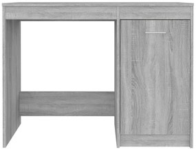 Scrivania grigio sonoma 100x50x76 cm in legno multistrato