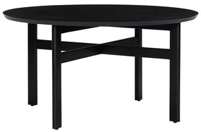 Tavolino da caffè rotondo nero ø 80 cm Fjord - Hübsch