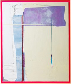 Quadro dipinto a mano con cornice Days In The City