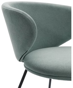 Set di sedie da pranzo verde in imbottito 2 pz Rush – Marckeric