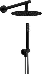 Kit incasso doccia SANYCCES Loop K nero opaco