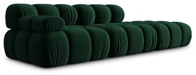 Divano in velluto verde 282 cm Bellis - Micadoni Home