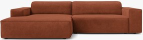 Divano angolare modulare Jodie in tessuto Liberty – L224 cm