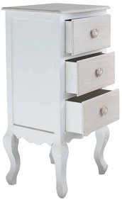 LOUNGY - mobiletto 3 cassetti shabby chic