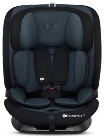 KINDERKRAFT - Seggiolino auto ONETO 3 i-Dimensioni (76-150 cm) + Isofix Graphite nero