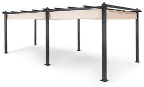 blumfeldt Pantheon Cortina, Gazebo con tetto, 3 x 6 m, 4 pareti laterali