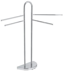 WENKO 16610100 - Porta asciugamani COSENZA 33x93,5 cm cromo lucido