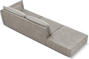 Divano angolare grigio chiaro Vanda - Mazzini Sofas