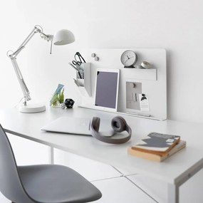 Organizer bianco in metallo per cancelleria Tower – YAMAZAKI