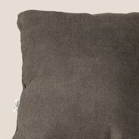 Destiny cuscino disponibile in diversi colori realizzato in tessuto morbido impermeabile T02 marrone