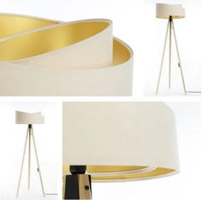 Lampada con piedistallo GALAXY 1xE27/60W/230V color crema/beige