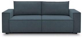 Divano blu scuro 245 cm Nihad - Bobochic Paris