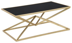 Tavolo da conferenza con piano in vetro nero , 110 x 60 cm Piramid - Mauro Ferretti