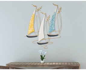 Decorazione da parete in metallo 79x98 cm Vela - Mauro Ferretti