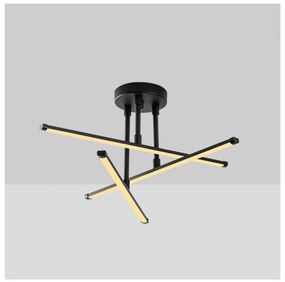 Plafoniera LED nera 26x51 cm Umut – Opviq lights