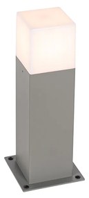 Lampada da terra da esterno moderna grigia 30 cm IP44 - Denmark