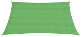 Vela Parasole 160 g/m² Verde Chiaro 4,5x4,5 m in HDPE