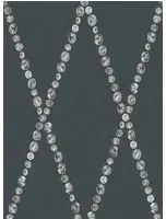 Cole & Son Tapete Cammei - Silver on Ink