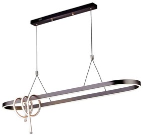 Lampada LED LHJ040-CP 120 cm BLACK
