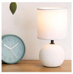 Atmosphera - Lampada da tavolo TIMÉO 1xE14/60W/230V bianco