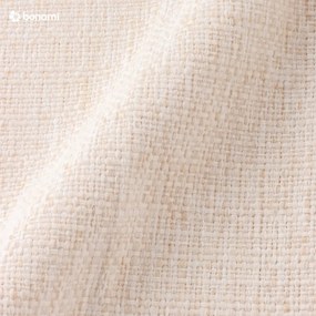 Divano letto angolare beige chiaro, angolo destro Santo - Milo Casa