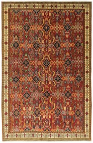 Shiraz Tappeto 160 x 250 Rosso (Iran) Annodato A Mano