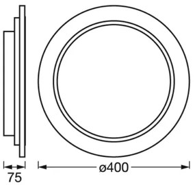 Ledvance - Plafoniera LED dimmerabile SMART+ ORBIS WOOD LED/24W/230V Wi-Fi