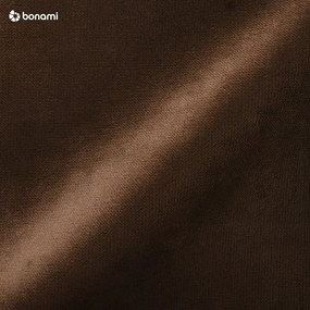 Poltrona marrone scuro Velvet Sari - Max Winzer