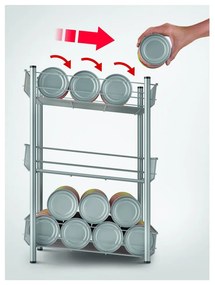 Organizzatore da cucina a 3 livelli - Metaltex