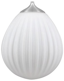 Paralume in bianco e argento ø 27 cm Around the World Medium - UMAGE