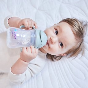 Tazza con cannuccia - verde 240 ml