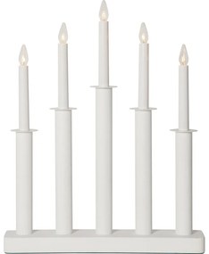 Decorazione luminosa bianca natalizia Plate - Star Trading