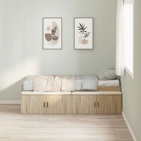 Rete contenitore  rovere sonoma 75x190 cm