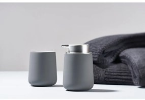 Bicchiere per spazzolino grigio scuro Nova - Zone