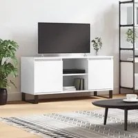 Mobile Porta TV Bianco Lucido 104x35x50 cm in Legno Multistratocod mxl 82043