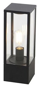 Lampada da terra industriale nera 40 cm IP44 - Charlois