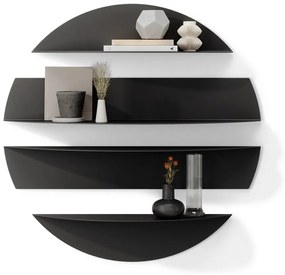 Set di 4 mensole in metallo nero da 76 cm Solis - Umbra