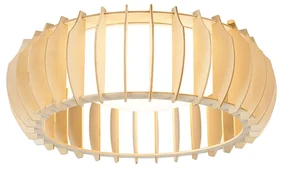 Plafoniera scandinava beige 40 cm con LED - Monte