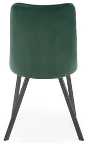 Sedia da pranzo RESTIVO, 1 pz, verde scuro