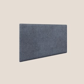 Testata pannello a muro grande di varie dimensioni in morbido tessuto impermeabile T10 blu