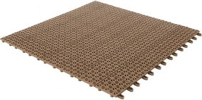 Set 6 Piastrelle Flessibili in Plastica 55,5 x 55,5 cm da Esterno Drenanti e Autobloccanti...