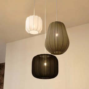Lampada a sospensione Helin Lindby, dimmerabile, Multicolore, Soggiorno / Sala da pranzo, Tessuto / Stoffa / Seta, Scandinavo, Lampada a sospensione