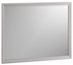 Specchio rettangolare grigio 90 x 70 cm