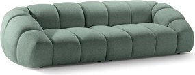 Divano in verde chiaro 294 cm Diana – Micadoni