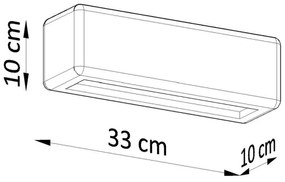 Applique SUBANI 1xE27/60W/230V